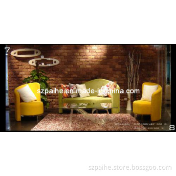 Sofa with Acrylic Leg